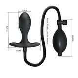Party Up Kevin Inflatable Butt Plug – 9.1 cm Inflatable Butt Plug > Anal Range > Tunnel and Stretchers - Tophatter Daily Deals