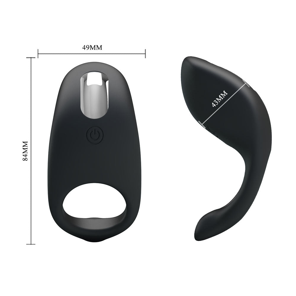 Party Up King – USB Rechargeable Silicone Cock Ring > Cock Ring > Vibrating - Tophatter Daily Deals