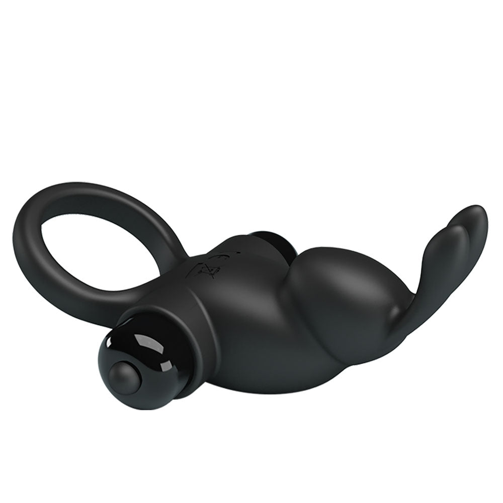 Party Up Larry – Vibrating Silicone Cock Ring 11.3 cm > Cock Ring > Vibrating - Tophatter Daily Deals