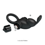 Party Up Larry – Vibrating Silicone Cock Ring 11.3 cm > Cock Ring > Vibrating - Tophatter Daily Deals