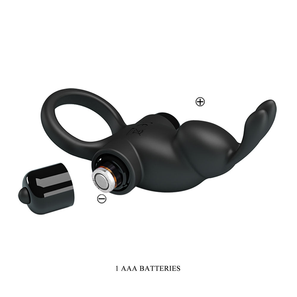 Party Up Larry – Vibrating Silicone Cock Ring 11.3 cm > Cock Ring > Vibrating - Tophatter Daily Deals
