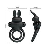 Party Up Lawrence – Vibrating Silicone Cock Ring and Balls Ring > Cock Ring > Vibrating - Tophatter Daily Deals