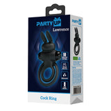 Party Up Lawrence – Vibrating Silicone Cock Ring and Balls Ring > Cock Ring > Vibrating - Tophatter Daily Deals