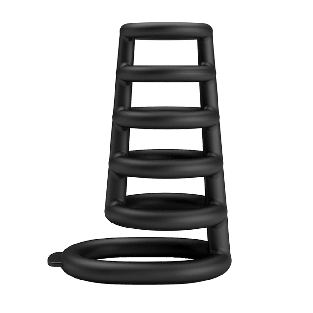 Party Up Kim Cock Cage Cock Ring Extender for Intense Pleasure > Bondage Gear > Male Chastity - Tophatter Daily Deals