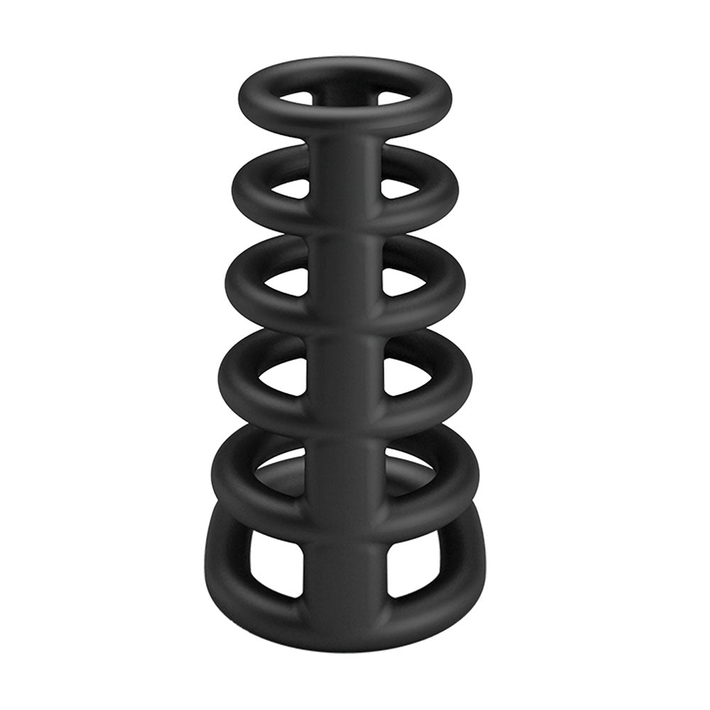 Party Up Kim Cock Cage Cock Ring Extender for Intense Pleasure > Bondage Gear > Male Chastity - Tophatter Daily Deals