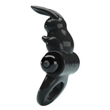 Party Up LEO (Black) – Vibrating Rabbit Cock Ring > Cock Ring > Vibrating - Tophatter Daily Deals