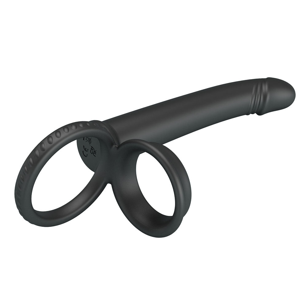 Party Up Martin Double Penetrator Cock and Ball Rings > Cock Ring > Single - Tophatter Daily Deals