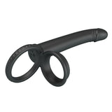 Party Up Martin Double Penetrator Cock and Ball Rings > Cock Ring > Single - Tophatter Daily Deals