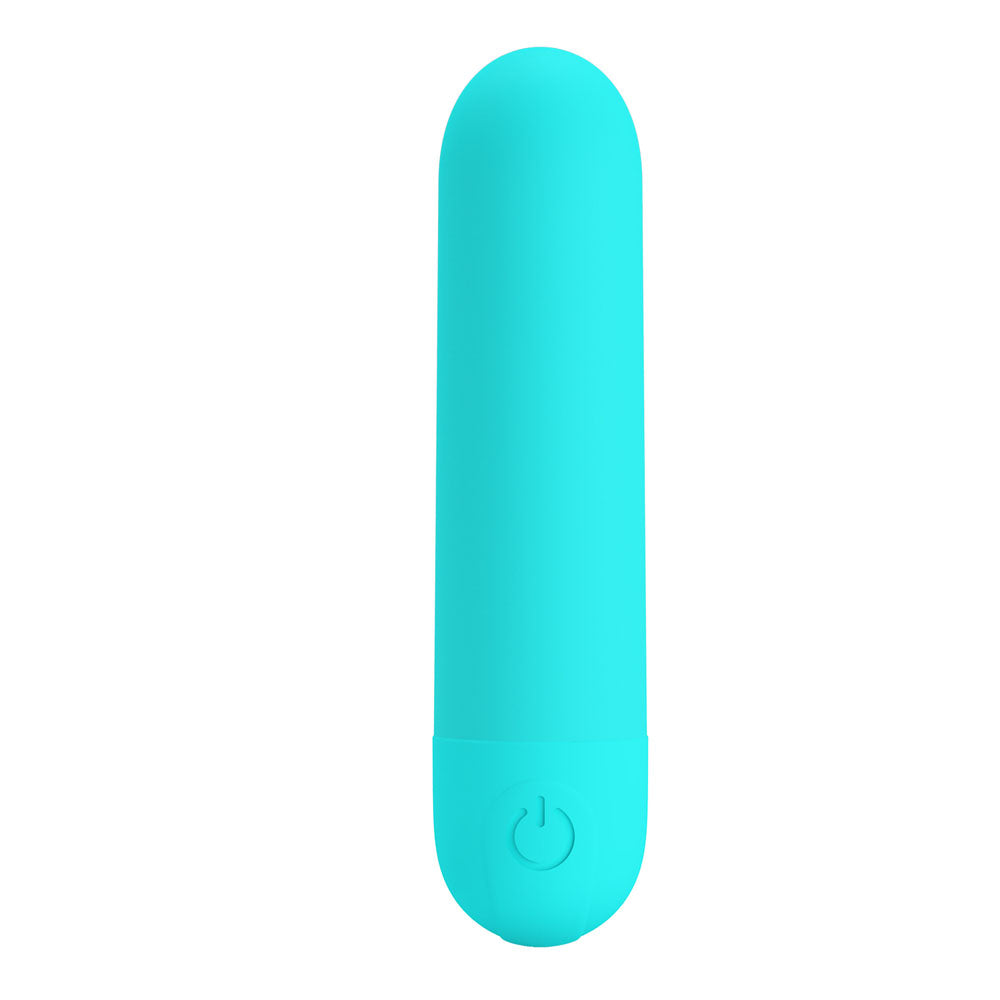 Party Up Harry Mini Bullet (Teal) – USB Rechargeable 8 cm Bullet Vibrator > Vibrators > Mini Vibrators - Tophatter Daily Deals