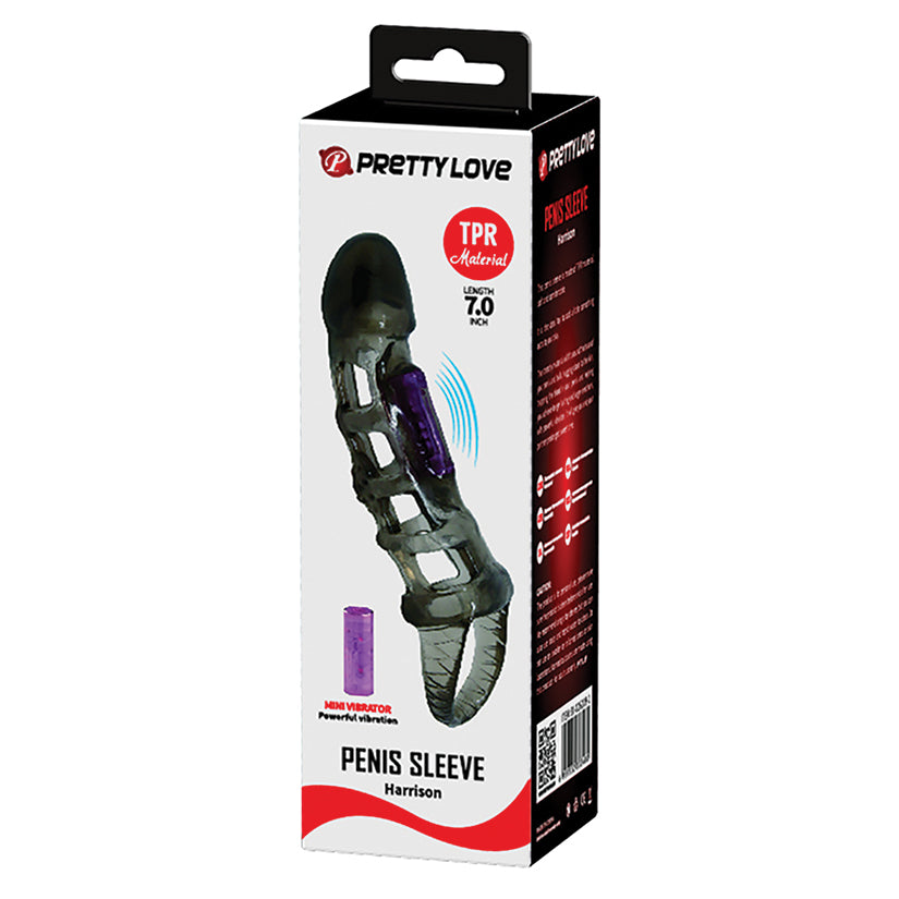 Pretty Love Harrison Penis Sleeve-Black - Tophatter Daily Deals