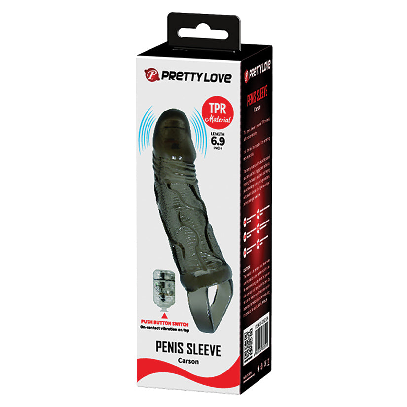 Carson Penis Sleeve-Black - Tophatter Daily Deals