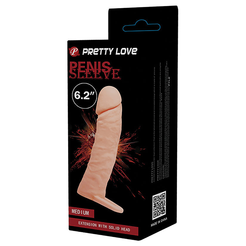 Pretty Love Penis Sleeve Medium-Flesh - Tophatter Daily Deals