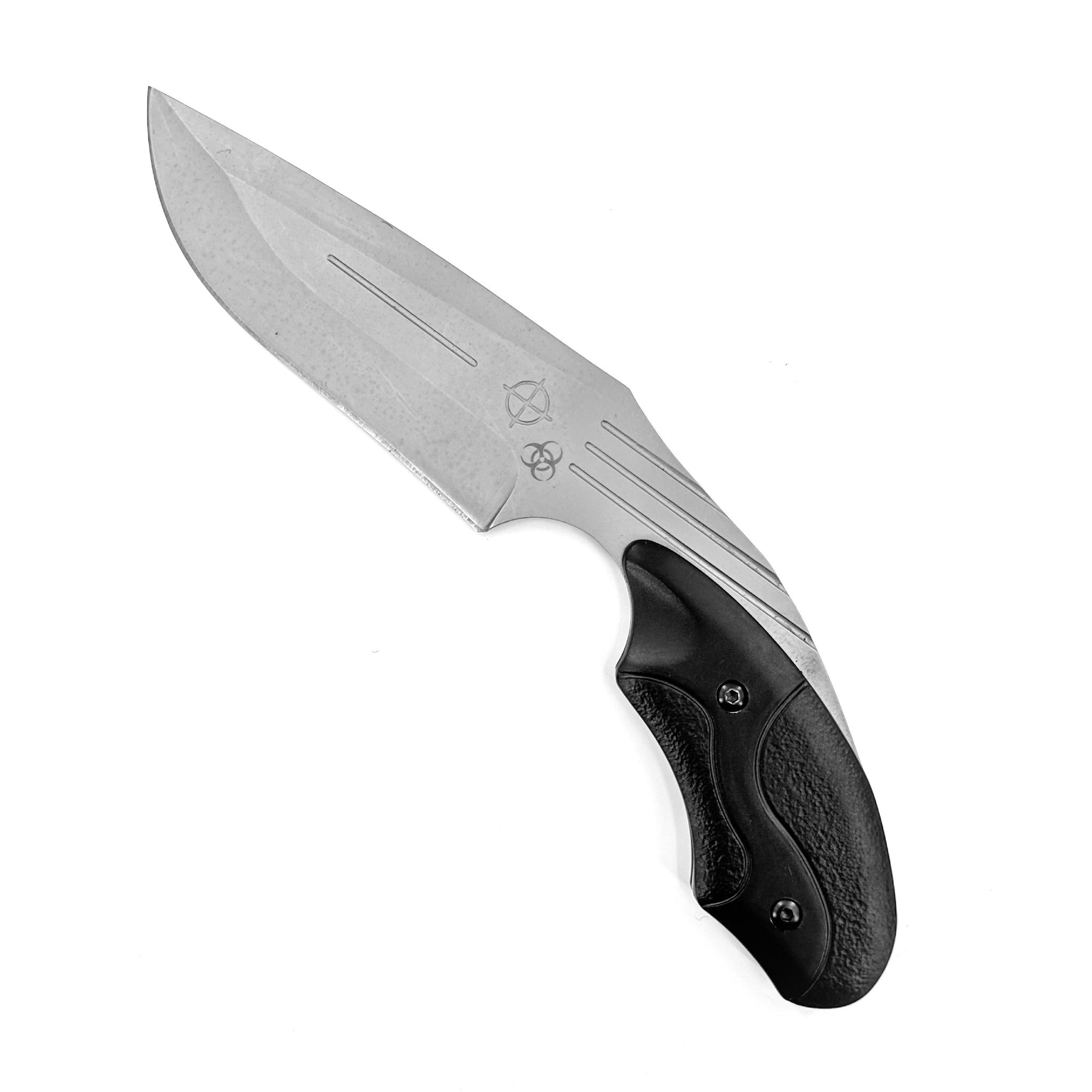 Biohazard Hunter Survival Knife knives - Tophatter Daily Deals
