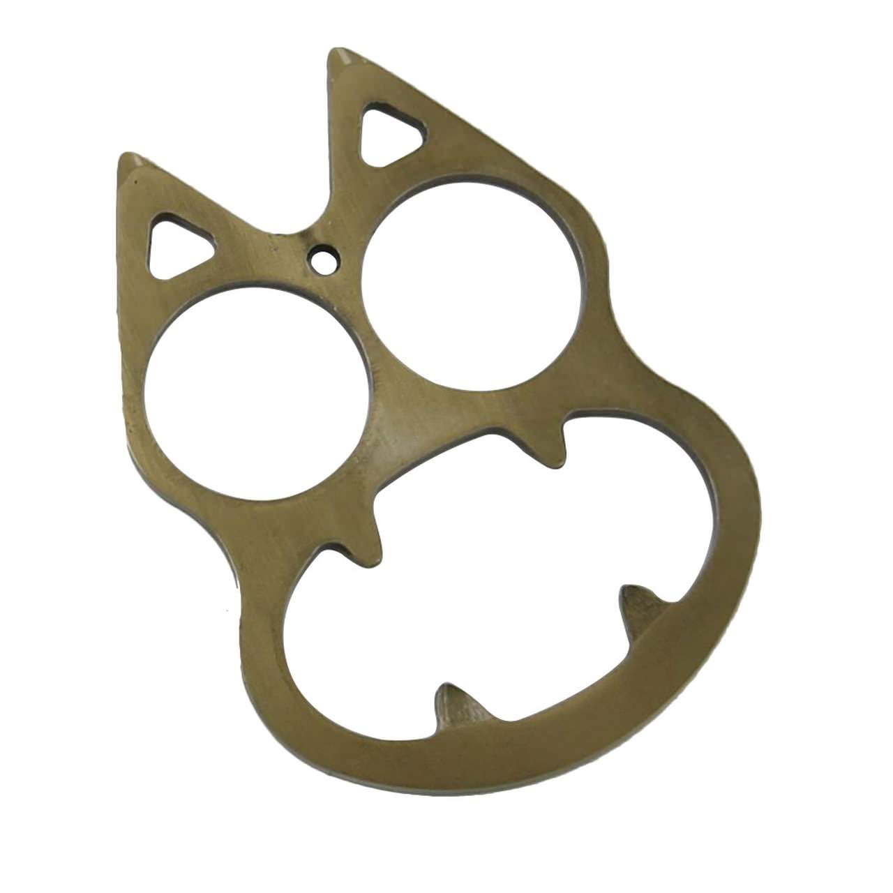Cat Face Evil Personal Defense Mini Knuckle - TOPHATTER'S ARMORY DEALS Collectible Weapons - Tophatter Daily Deals