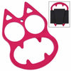Flirty Fuchsia Cat Face Evil Mini Knuckle - TOPHATTER'S ARMORY DEALS Collectible Weapons - Tophatter Daily Deals