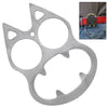 Feline Silver Screen Personal Protection Knuckle - TOPHATTER'S ARMORY DEALS Collectible Weapons - Tophatter Daily Deals