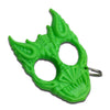 Green Hard Plastic Demonic Knuckle Defense Keyring Collectible Weapons - Tophatter Daily Deals