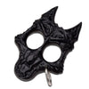 Black Wolf Self Defense Keychain Knuckle Collectible Weapons - Tophatter Daily Deals