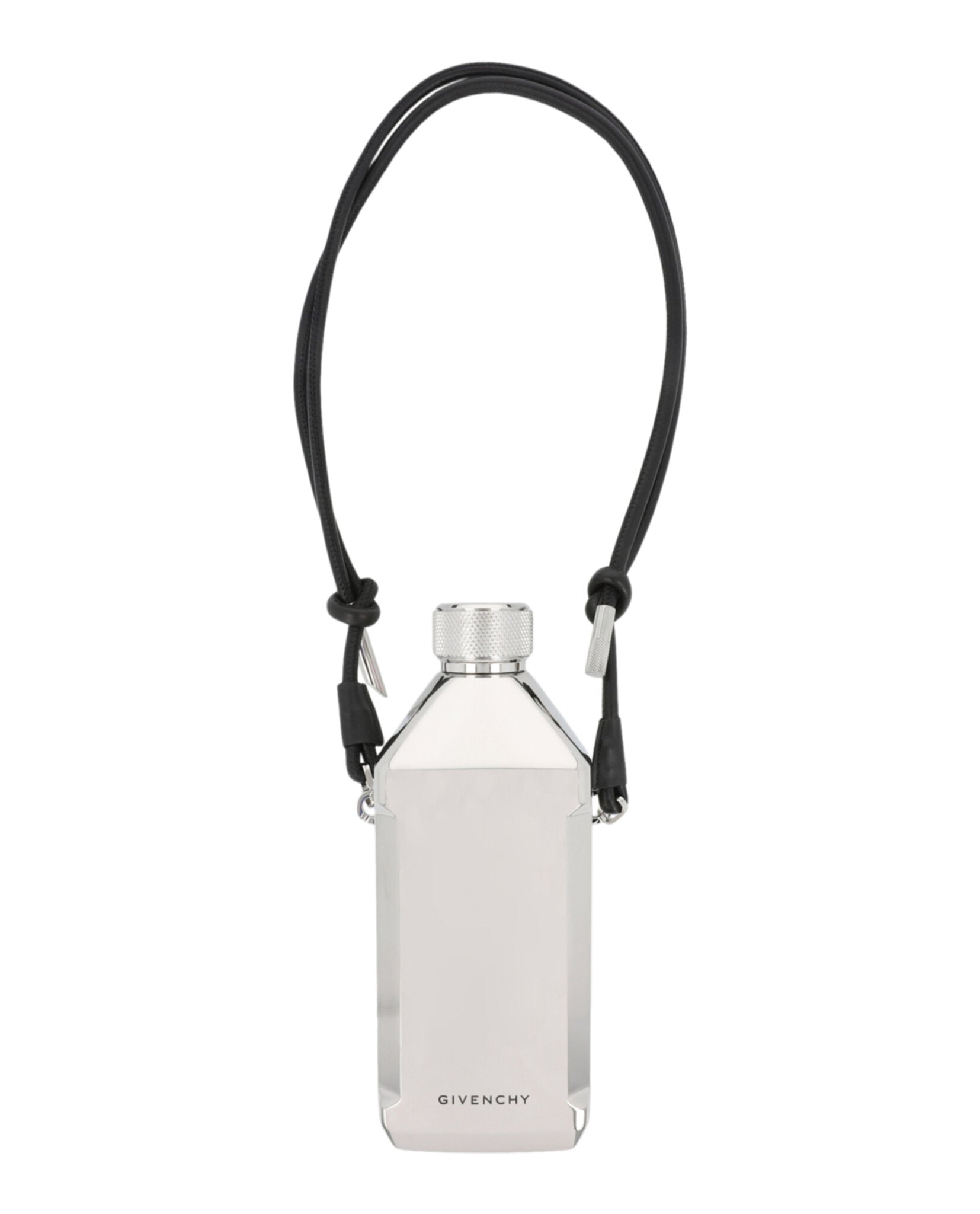 Givenchy Logo Engraved Stainless Steel Water Bottle Hydration - Tophatter Daily Deals