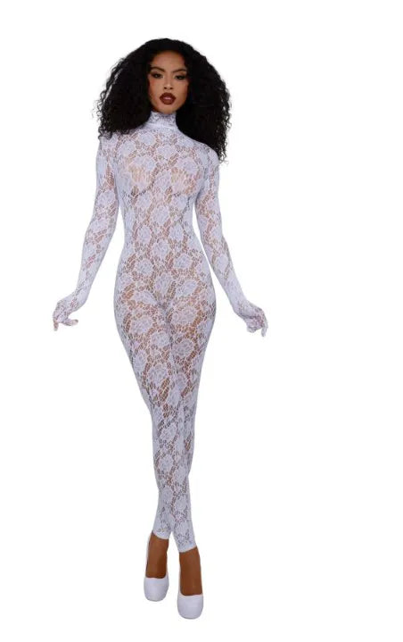 Gloved Bodystocking Dmnd – Nylon Spandex Bodystocking > Clothes > Bodies and Playsuits - Tophatter Daily Deals