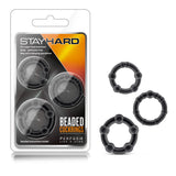 Stay Hard Beaded Cock Rings – Set of 3 Sizes Cock Rings > Cock Ring > Sets - Tophatter Daily Deals