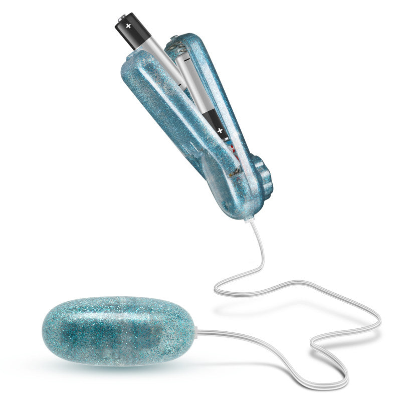 B Yours Glitter Power Bullet Blue 5.5 cm > Vibrators > Mini Vibrators - Tophatter Daily Deals