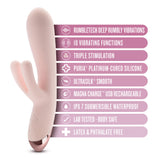 Blush Elora – Triple Stimulation Vibrator > Vibrators > Ladies > Rabbit - Tophatter Daily Deals