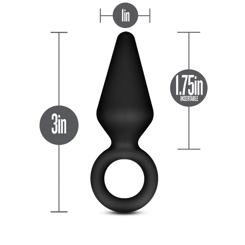 Anal Adventures Platinum Silicone Anal Loop Plug Small – Silicone Butt Plug > Anal Range > Butt Plugs - Tophatter Daily Deals