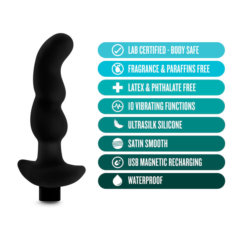 Anal Adventures Platinum Silicone Prostate Massager > Anal Range > Prostate Plugs - Tophatter Daily Deals
