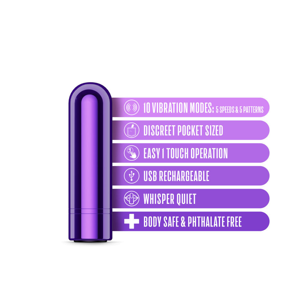 Kool Vibes Mini Bullet Vibrator Grape > Vibrators > Mini Vibrators - Tophatter Daily Deals
