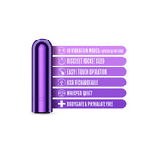 Kool Vibes Mini Bullet Vibrator Grape > Vibrators > Mini Vibrators - Tophatter Daily Deals