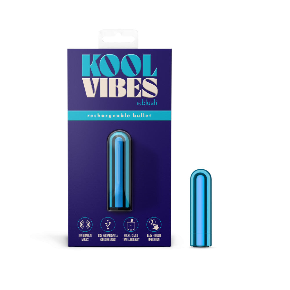 Kool Vibes Mini Bullet Vibrator Blueberry > Vibrators > Mini Vibrators - Tophatter Daily Deals