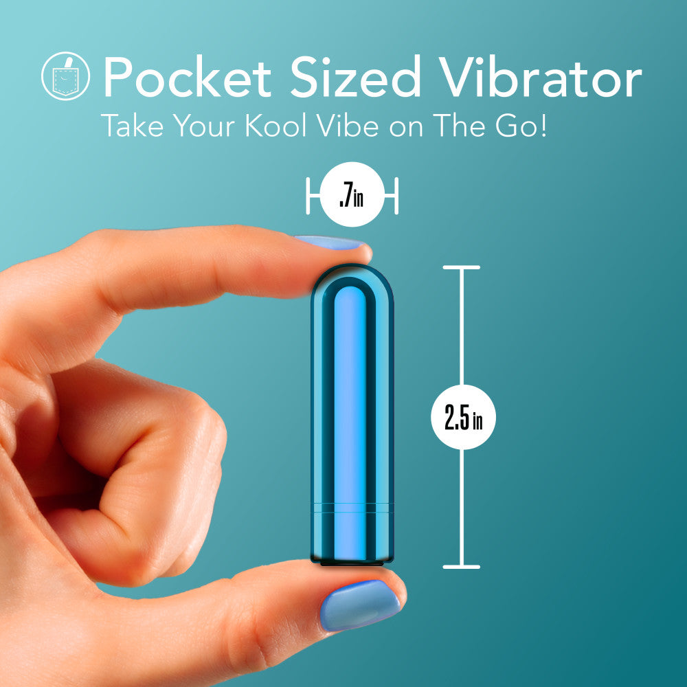 Kool Vibes Mini Bullet Vibrator Blueberry > Vibrators > Mini Vibrators - Tophatter Daily Deals