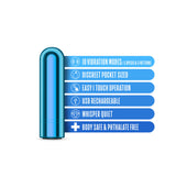 Kool Vibes Mini Bullet Vibrator Blueberry > Vibrators > Mini Vibrators - Tophatter Daily Deals
