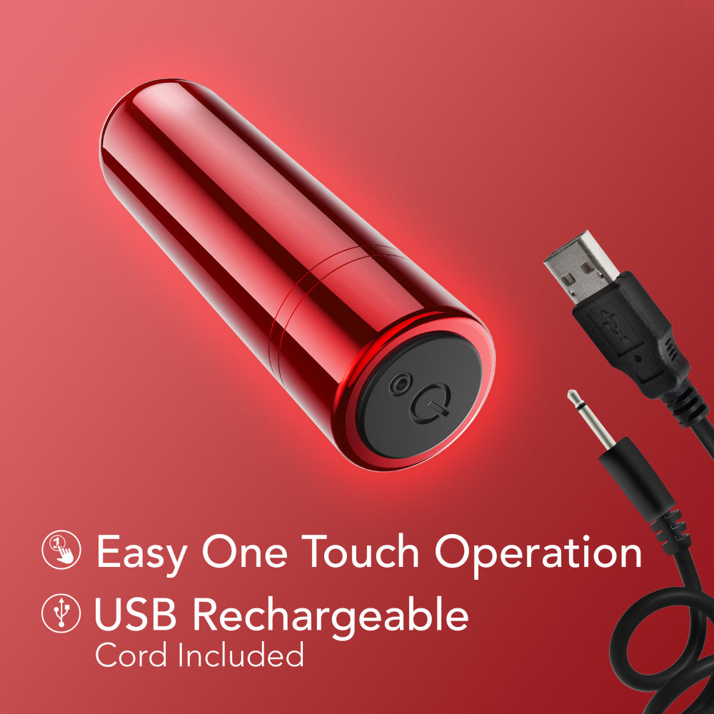 Kool Vibes Mini Bullet Cherry > Vibrators > Mini Vibrators - Tophatter Daily Deals