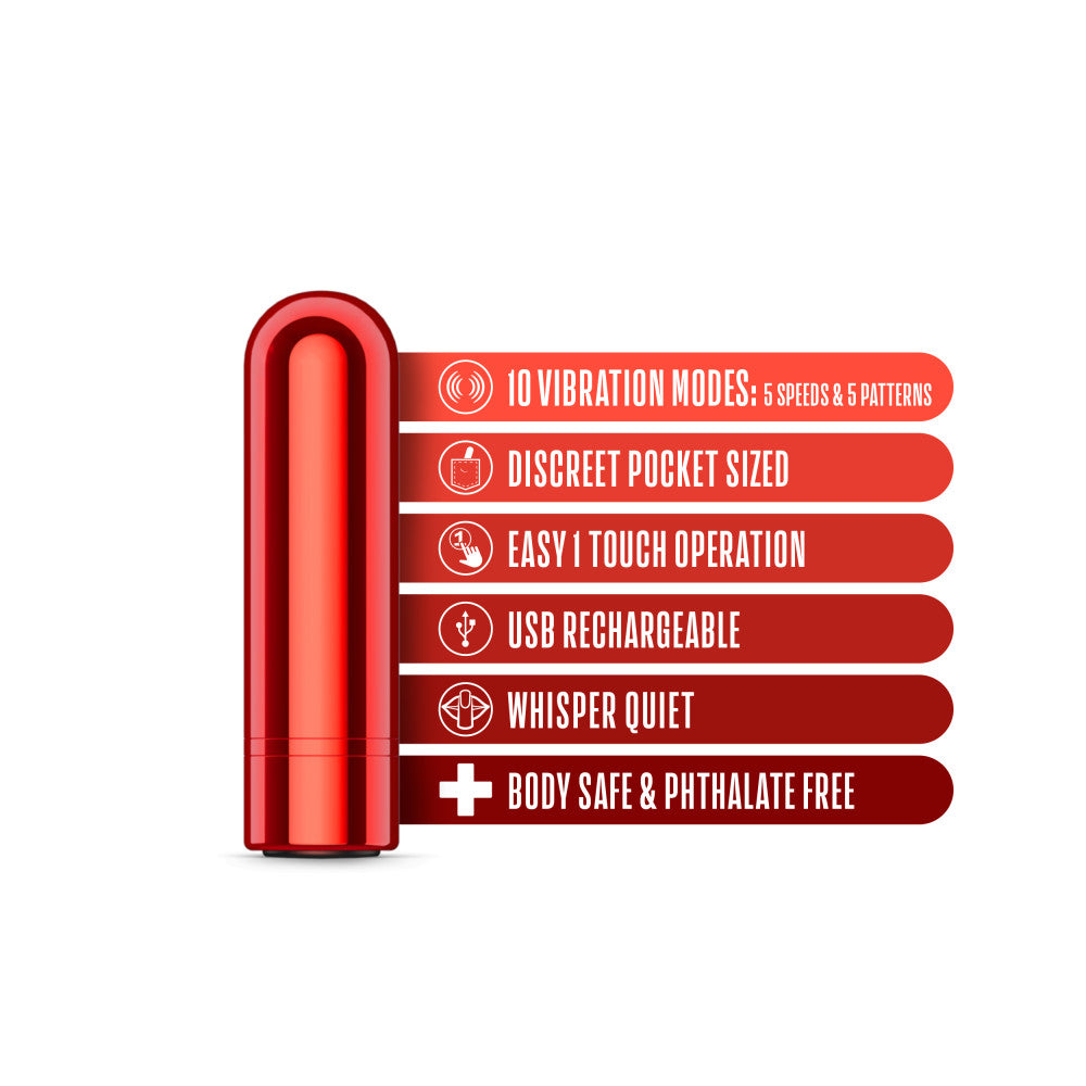 Kool Vibes Mini Bullet Cherry > Vibrators > Mini Vibrators - Tophatter Daily Deals