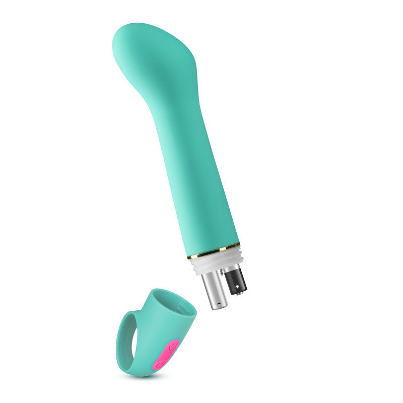 Aria Flirty Af Teal 16.5 Cm Vibrator > Sex Toys For Ladies > G-Spot Vibrators - Tophatter Daily Deals