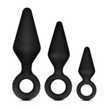 Anal Adventures Platinum Silicone Loop Anal Plug Kit > Anal Range > Butt Plug Kits - Tophatter Daily Deals