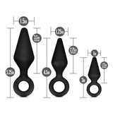 Anal Adventures Platinum Silicone Loop Anal Plug Kit > Anal Range > Butt Plug Kits - Tophatter Daily Deals