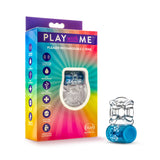 Play With Me Pleaser Cock Ring Blue > Cock Ring > Vibrating - Tophatter Daily Deals