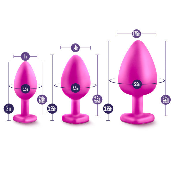 Luxe Bling Plugs Training Kit Anal Plugs - Tophatter Daily Deals