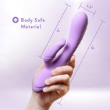 Blush Evelyn – Powerful Rabbit Vibrator with Dual Stimulation > Vibrators > Ladies > Rabbit - Tophatter Daily Deals