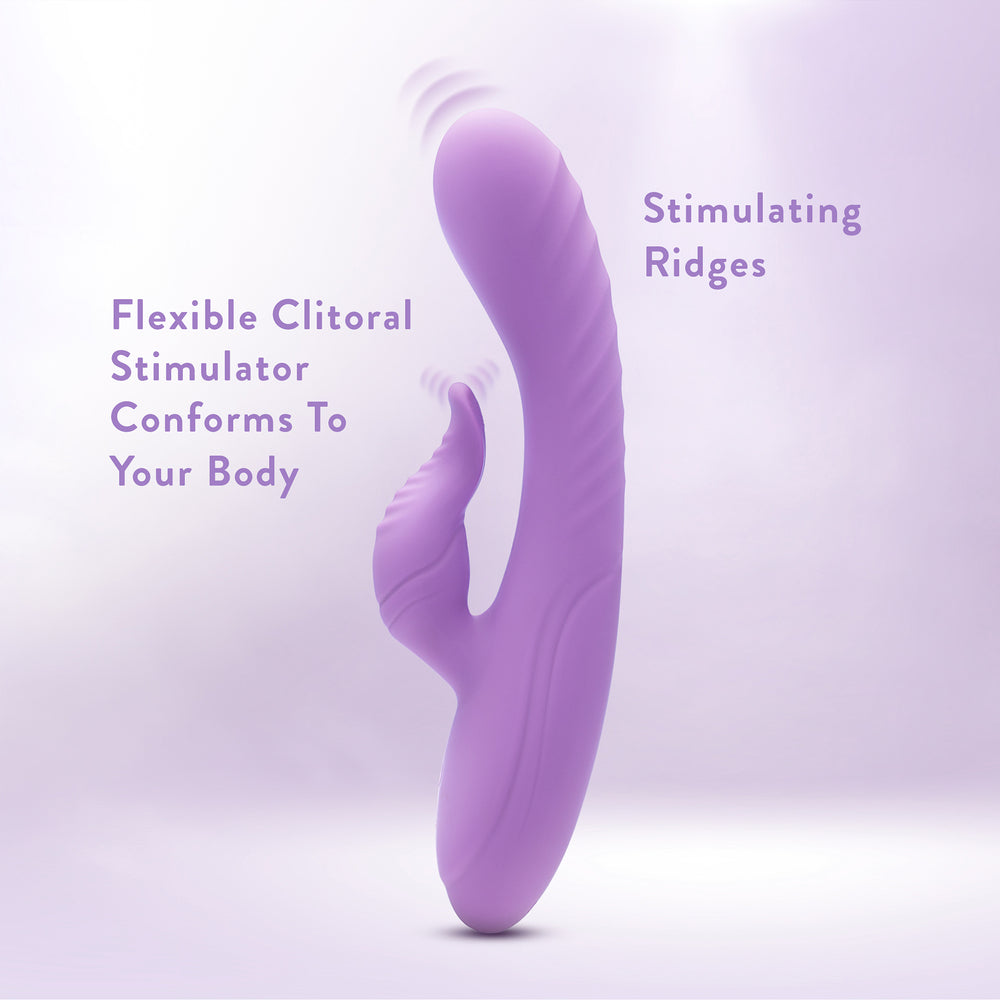 Blush Evelyn – Powerful Rabbit Vibrator with Dual Stimulation > Vibrators > Ladies > Rabbit - Tophatter Daily Deals