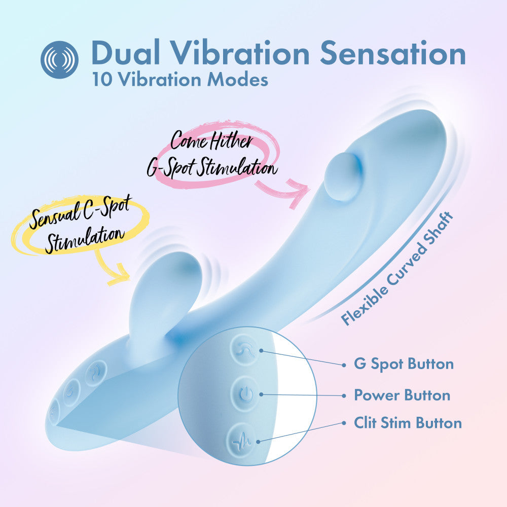 Play With Me Moondust Magic Rabbit Vibrator > Vibrators > Ladies > Rabbit - Tophatter Daily Deals