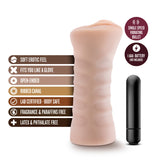 M For Men Rain Vanilla Realistic Vibrating Sleeve Toy > Sex Toys For Men > Masturbators > Vibrating - Tophatter Daily Deals
