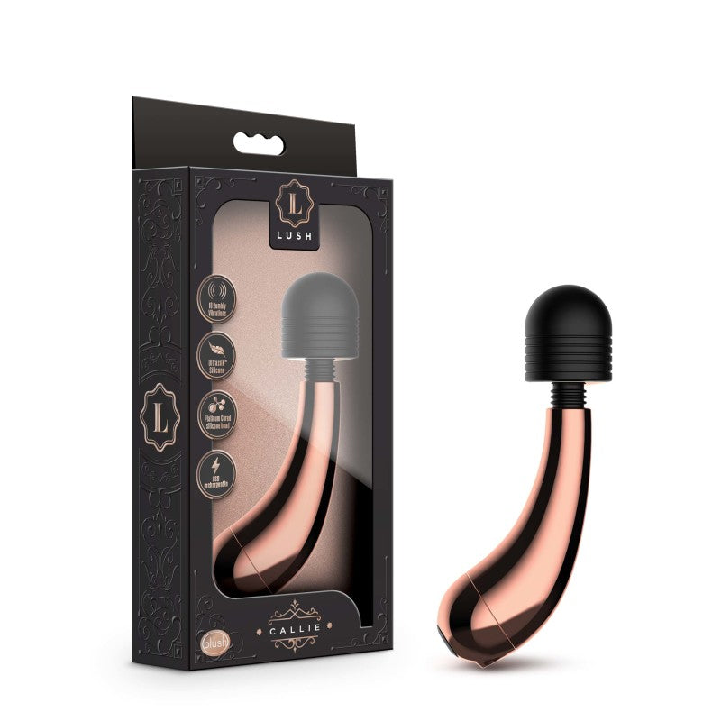 Lush Callie Mini Massager Wand for Relaxation and Soothing Vibes > Sex Toys > Mini Massagers - Tophatter Daily Deals