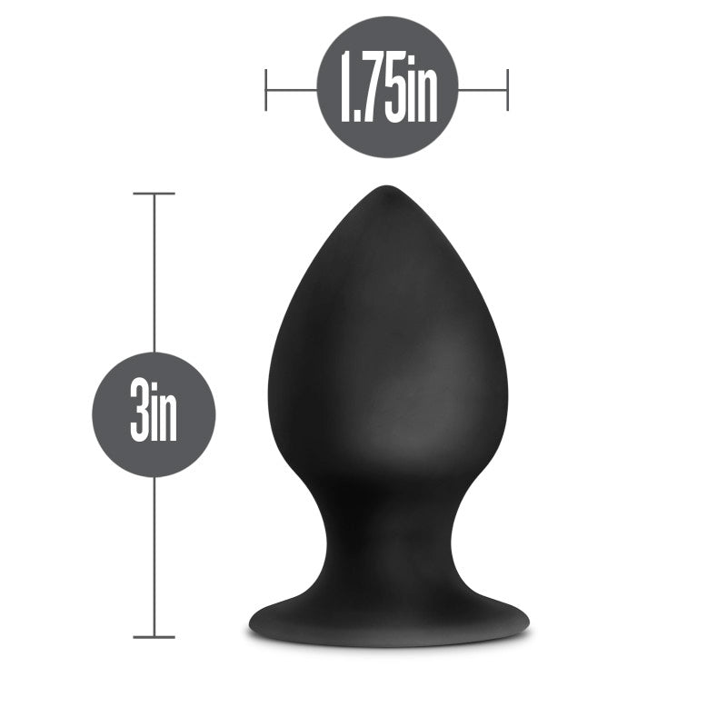 Anal Adventures Platinum Silicone Anal Stout 3 Inch Plug > Anal Range > Butt Plugs - Tophatter Daily Deals