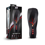 M for Men Storm (White) – Ribbed Masturbator Cup Vibrator with 7 Vibration Functions and Suction > Sex Toys For Men > Masturbators > Vibrating - Tophatter Daily Deals