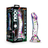 Hanky Panky Confetti Filled Clear 7.5" Dildo Glow in the Dark > Dildos > Realistic Dildos - Tophatter Daily Deals
