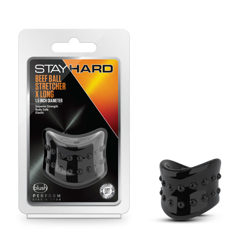 Stay Hard Beef Ball Stretcher X Long – Soft and Strong Ball Stretcher Ring > Sex Toys For Men > Ball Stretchers - Tophatter Daily Deals